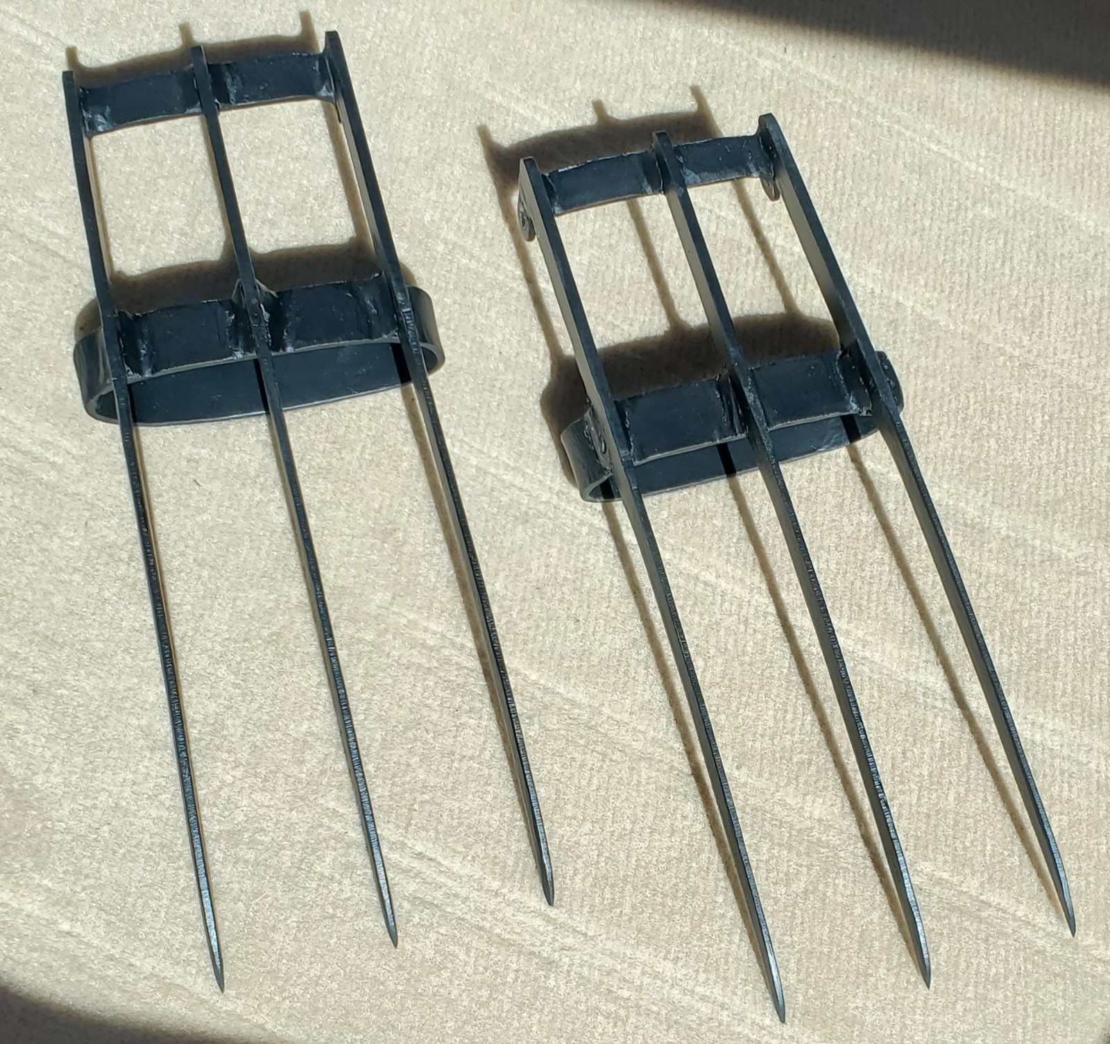 Handforged Ninja Martial Art Ghost Tengu 3 Blade Tekko Kagi Claws