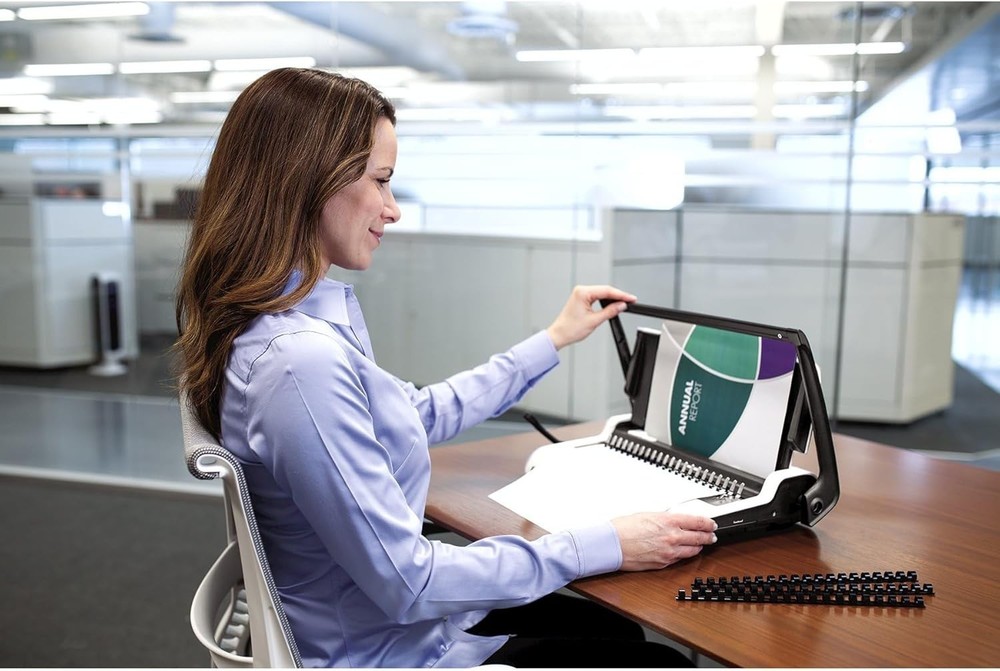 Star+ Gray Comb Binding Machine: Your Essential Tool for Document Organization
