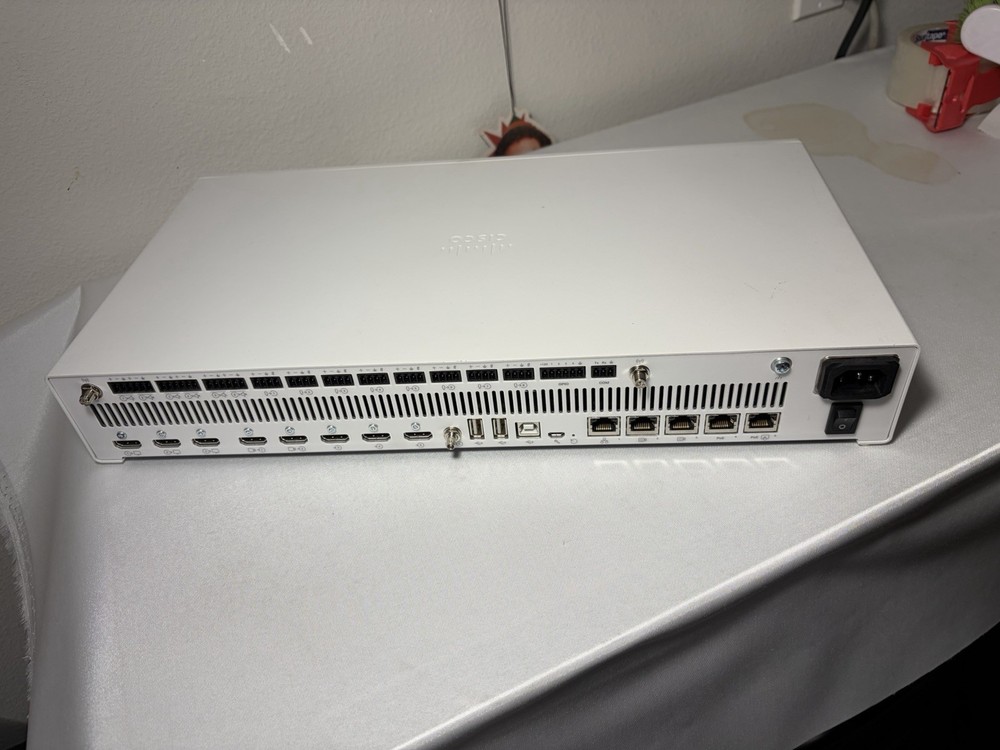 Cisco Webex Codec Pro TTC8-13 Video Conferencing Unit Powers On Clean