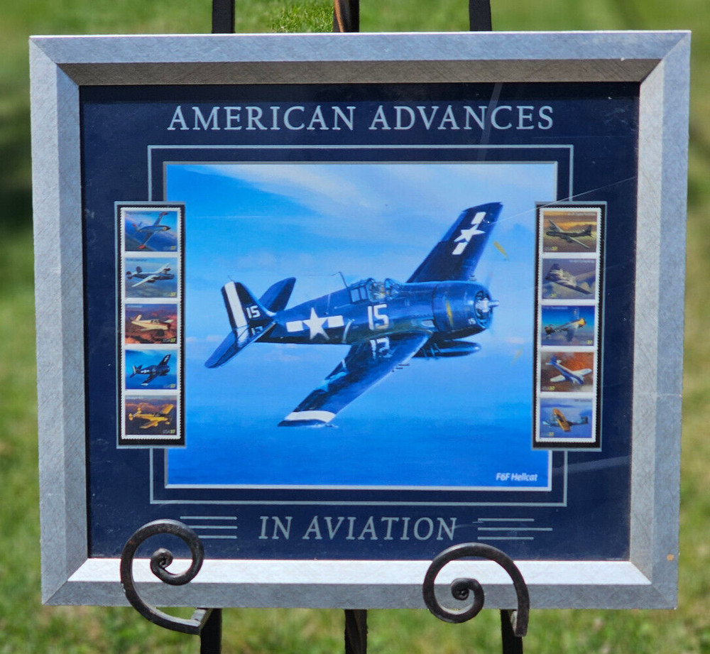 F6F Hellcat Fighter Advances in Aviation USPS