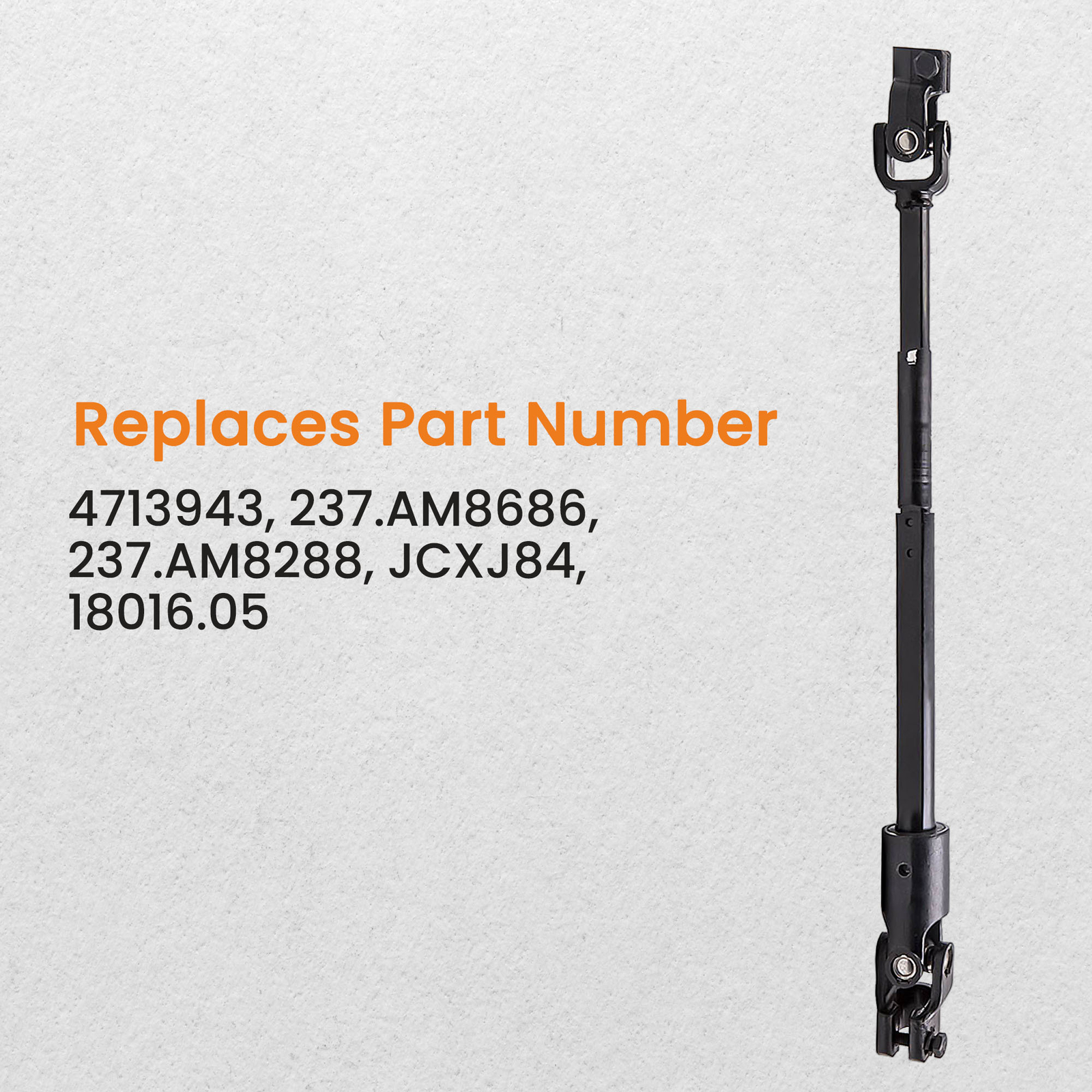 Power Steering Shaft Fit Jeep Cherokee XJ 1984-1994 JCXJ84 4713943