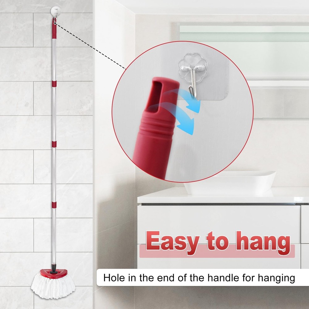 Mop Handle for Ocedar, Mop Handle for O Cedar, Spin Mops Replacement Stick an...