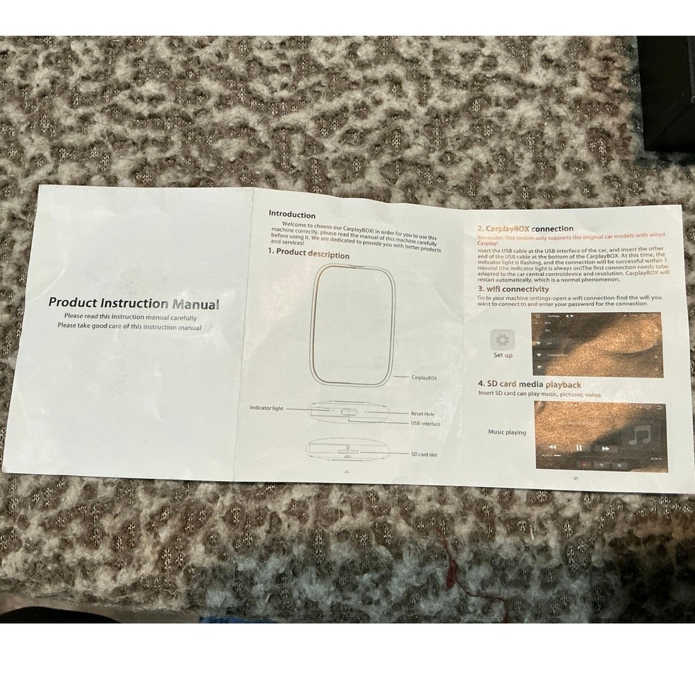 Wireless Bluetooth Carplay Adapter