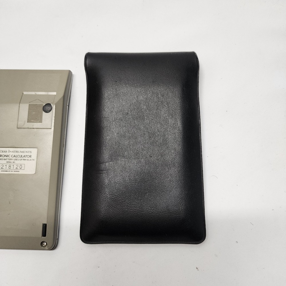 Texas Instruments TI-55 III Scientific Calculator With Case Tested