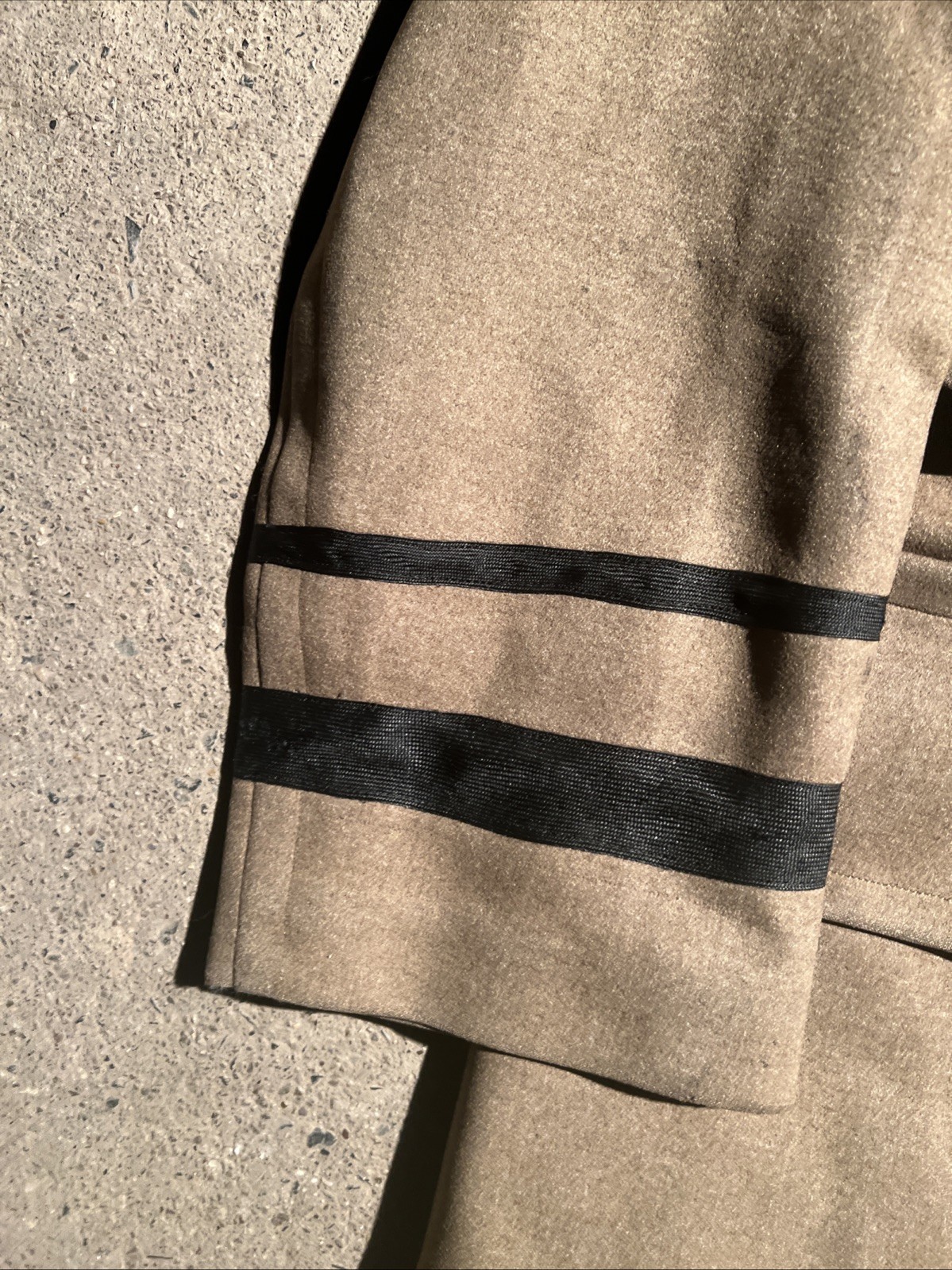 WW2 US Army 2nd Infantry Division General Mackinaw Jacket OD Wool (FF212