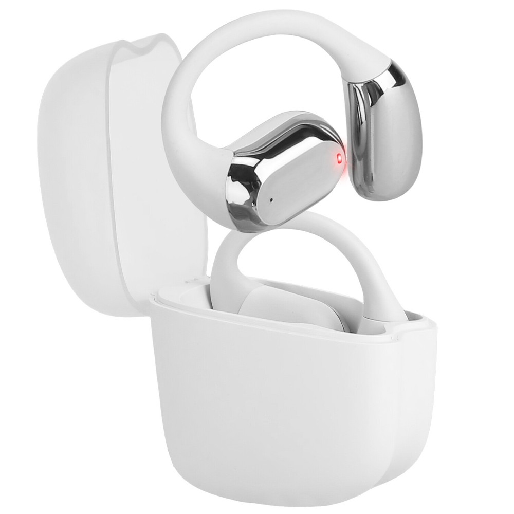 Wireless V5.4 Open Ear Earbuds w/ Earhook &LED Display Charging Case 300Hrs