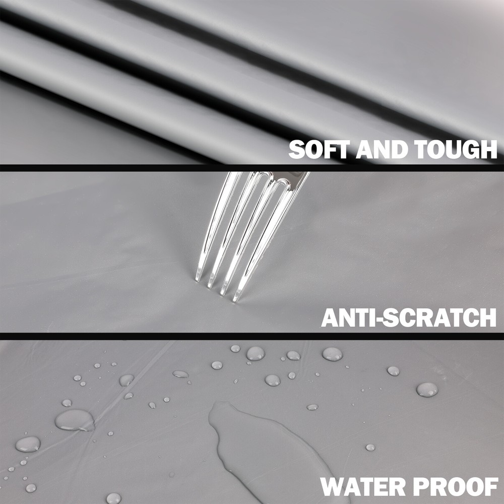 3 Pack Plastic Tablecloths 54"x 108" Washable Rectangle Plastic Table Covers New