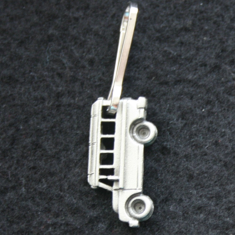 Cast School Bus Zipper Pull - Choose Color