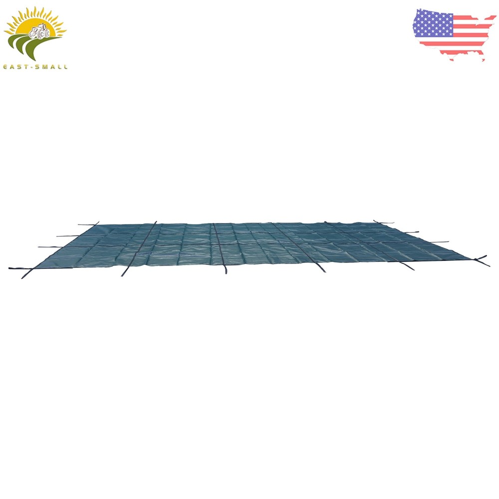 Swimming Pool Winter Cover 18x36 ft Pool Safety Cover Rectangular Inground