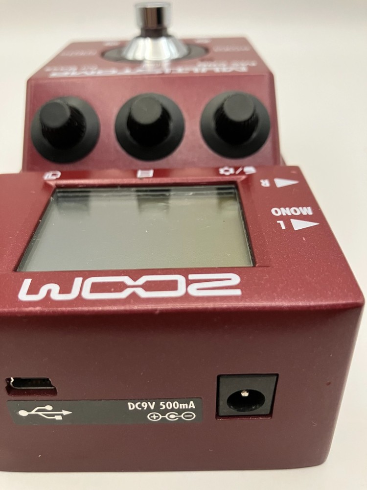 ZOOM MS-60B Multi-effector for bass Multistomp Japan Used