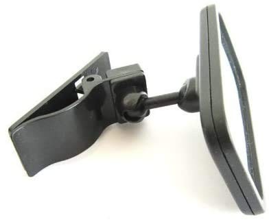 Clip-On Rear View Mirror for PC Monitors or Anywhere by Modtek (1 pack)