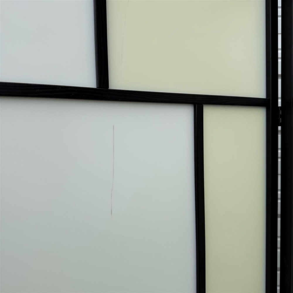 IKEA Risor 3 Panel Foldable Black and White Room Divider - Local Pickup Only