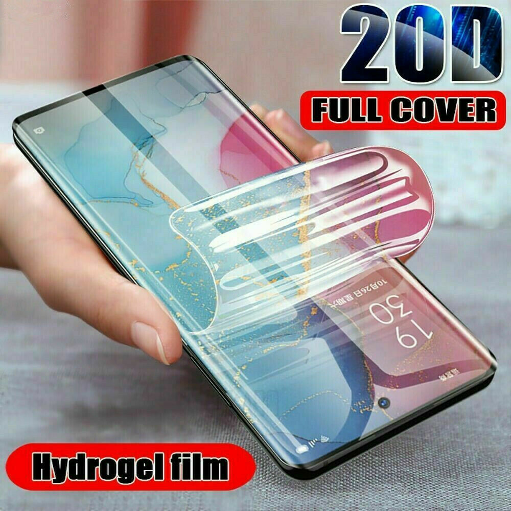 For Samsung Galaxy Note 8 Note 9 Note 10 20 Hydrogel Full Cover Screen Protector