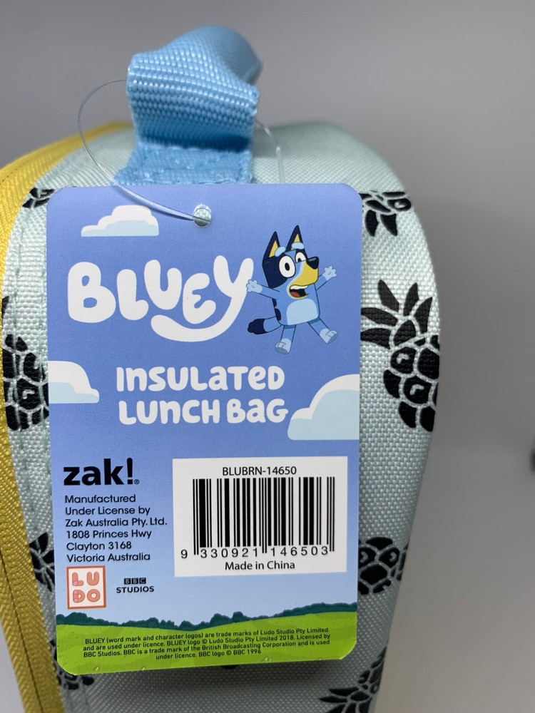Bluey Insulated Lunch Bag - Magic Asparagus