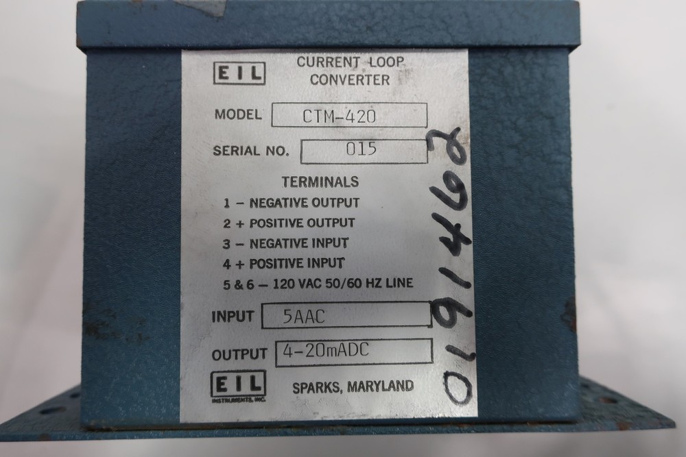 Eil CTM-420 Current Loop Converter 120v-ac