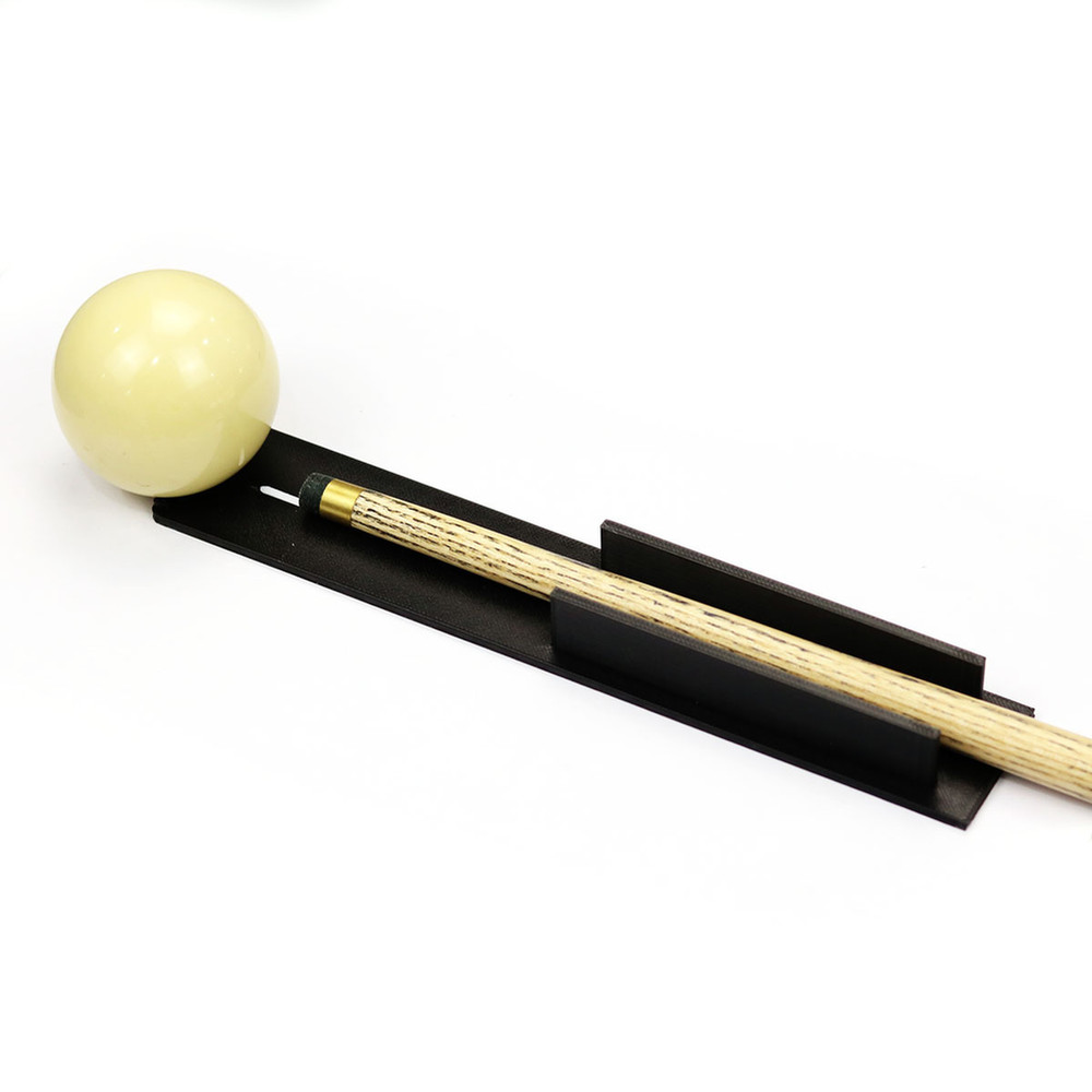 Snooker Practice Exerciser with Ergonomic Shape for Enhanced Cue Control Feel