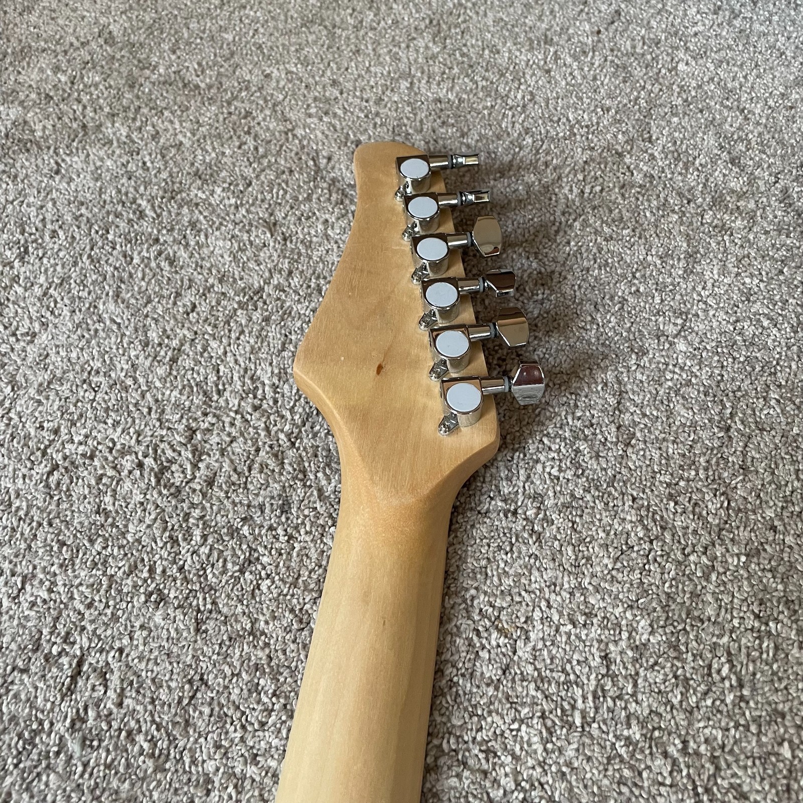 Full-Size Dark Blue Strat Style Electric Guitar Package with Gig Bag and More