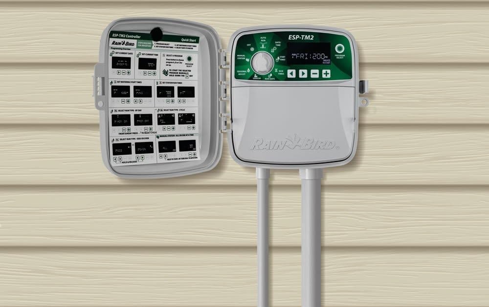 TM2-6 Garden Irrigation System Controller - Compact Design & Easy Setup