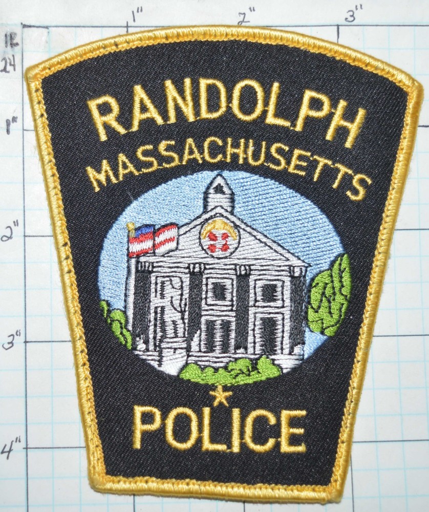 MASSACHUSETTS, RANDOLPH POLICE DEPT USED PATCH
