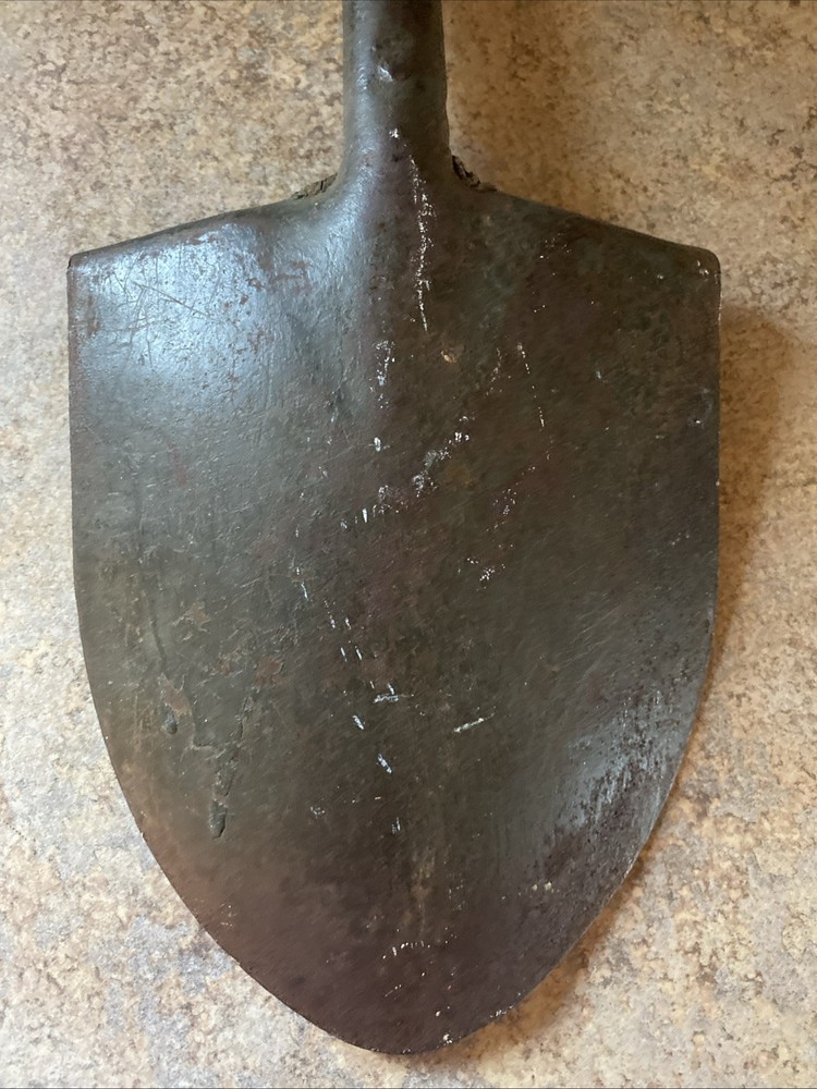 Antique Military Genuine WWI US Army T Handle Entrenching Tool Shovel Stamped US