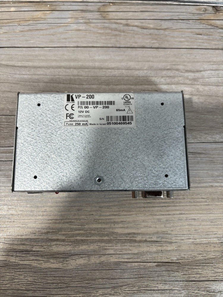 Kramer Tools VP-200K High Resolution Audio Distribution Amplifier