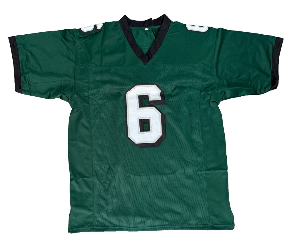 Devonta Smith Signed Green Custom Jersey Auto Beckett BAS COA