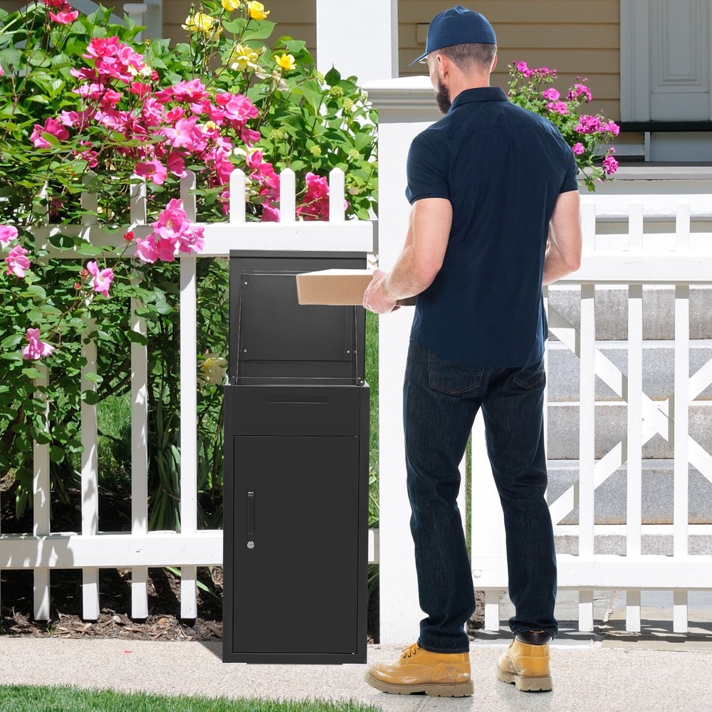 Large Package Delivery Box Storage Parcel Delivery Lockable Home Drop Container