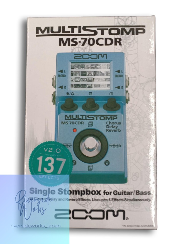ZOOM MS-70CDR Effects Pedal