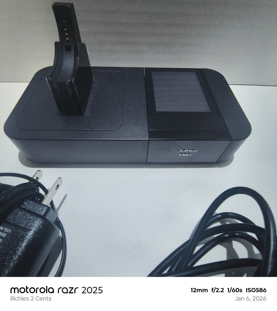 Jabra PRO 9465 Duo Wireless Bluetooth Headset with Touch Screen, Great Condition