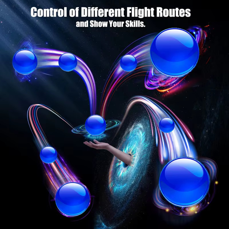 Flying Boomerang Drone Flyorb Magic With LED Lights Gift Hover Ball