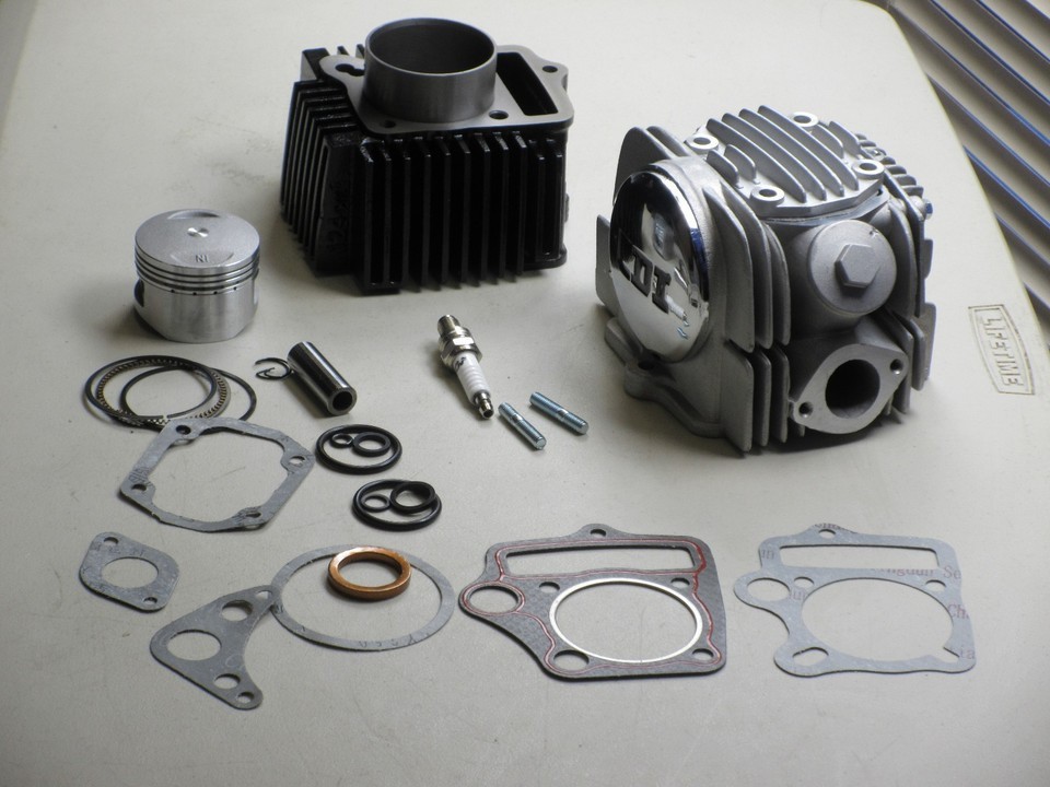 TaoTao 125cc A, D, E, F1, ATV Top End Cylinder & Head kit 125cc 54mm Bore