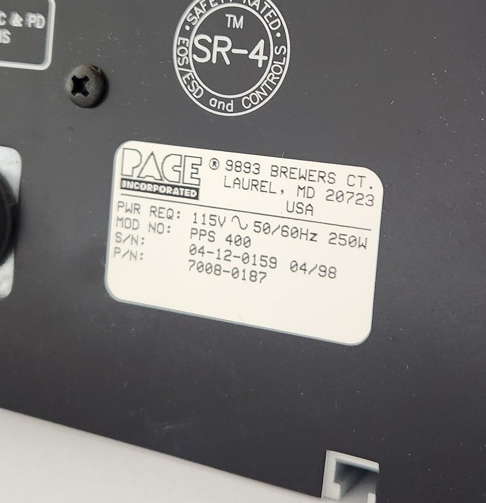 Pace PRC PPS 400 Process Control System Soldering Rework Station ~ PN 7008-0187