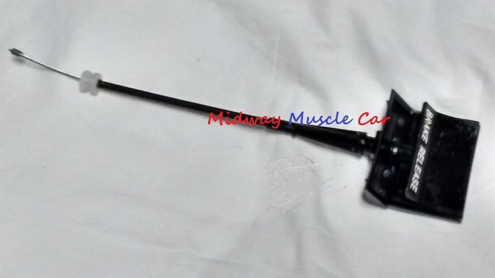 emergency parking brake release pull cable handle 70-81 Pontiac T/A Firebird