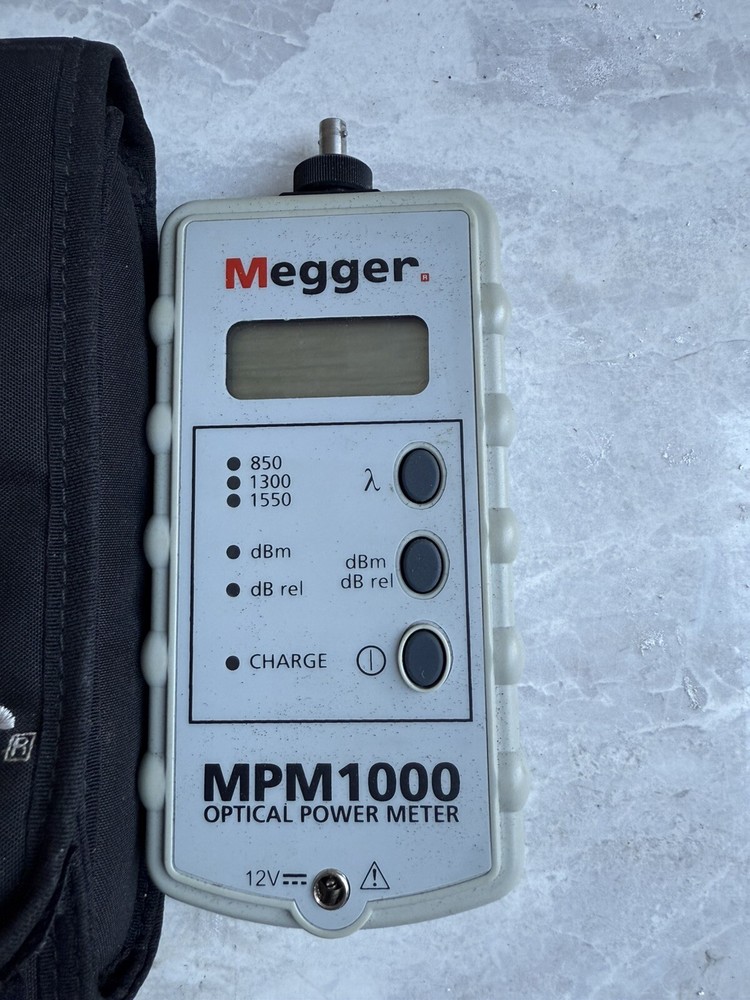 Megger MPM1000 Optical Power Meter