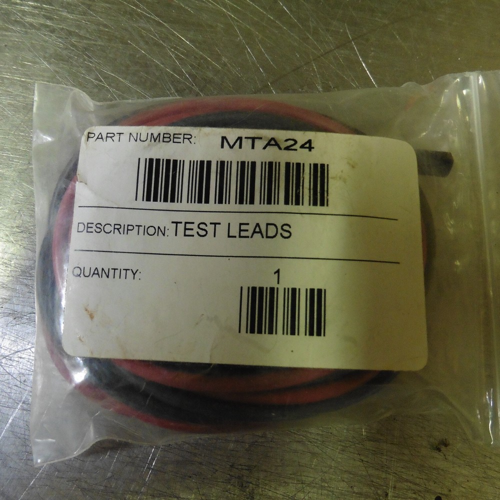 New Old Stock Blue MTA24 Point Meter Test Leads