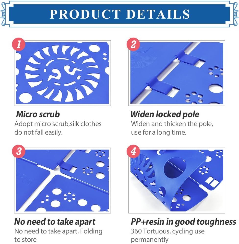 Shirt Folder Shirt Folding Board T Shirts Clothes Folder Durable Plastic Boards