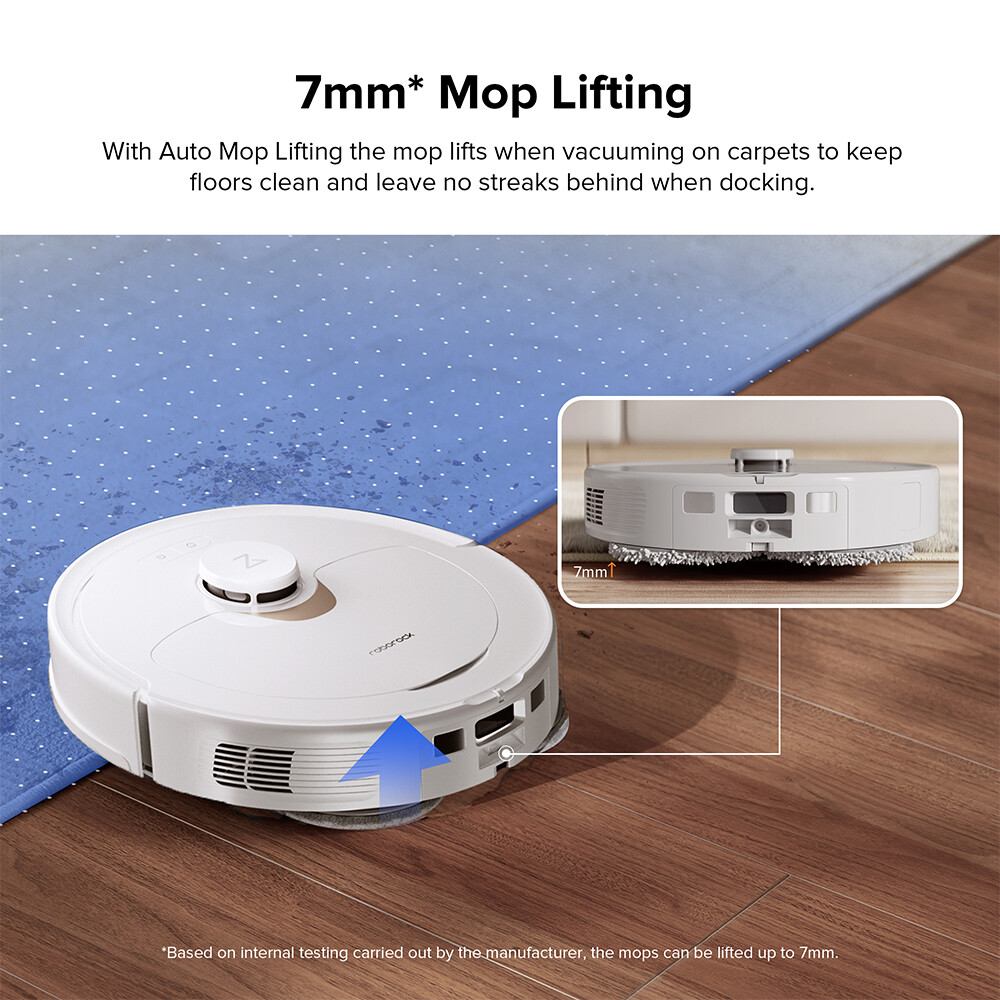 Roborock Q Revo Robot Vacuum, Self-Drying, Mop Lifting - Certified Refurbished
