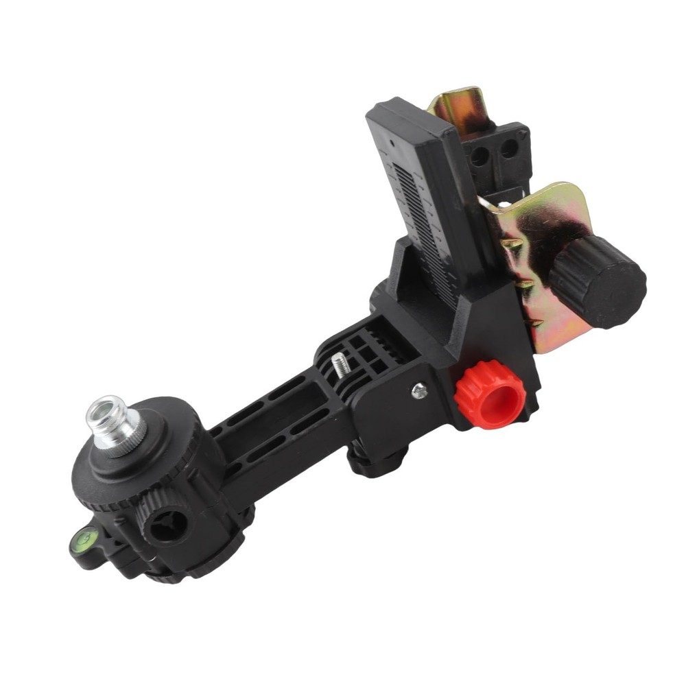 Fine Tuning Bracket Level Tool Adapter, 360 Degree Rotation Telescoping Pole ...