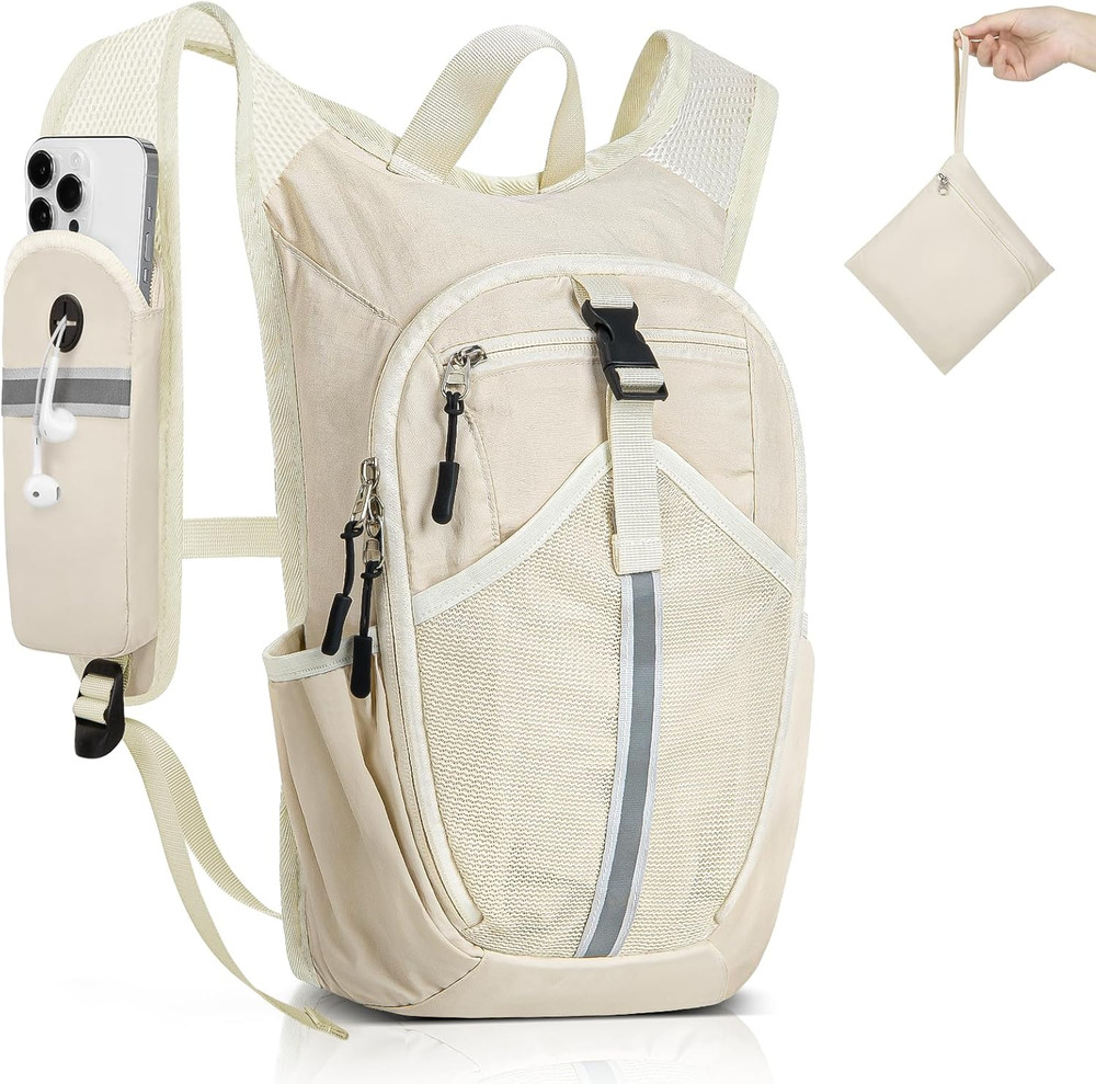 Small Hiking Backpack 10L- Lightweight Packable Foldable Backpack for Travel Cam