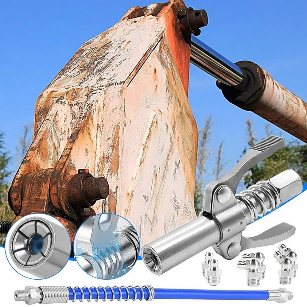 Quick Release Lubrication Coupling, Grease Nipple, Hose Coupling, Double G3107