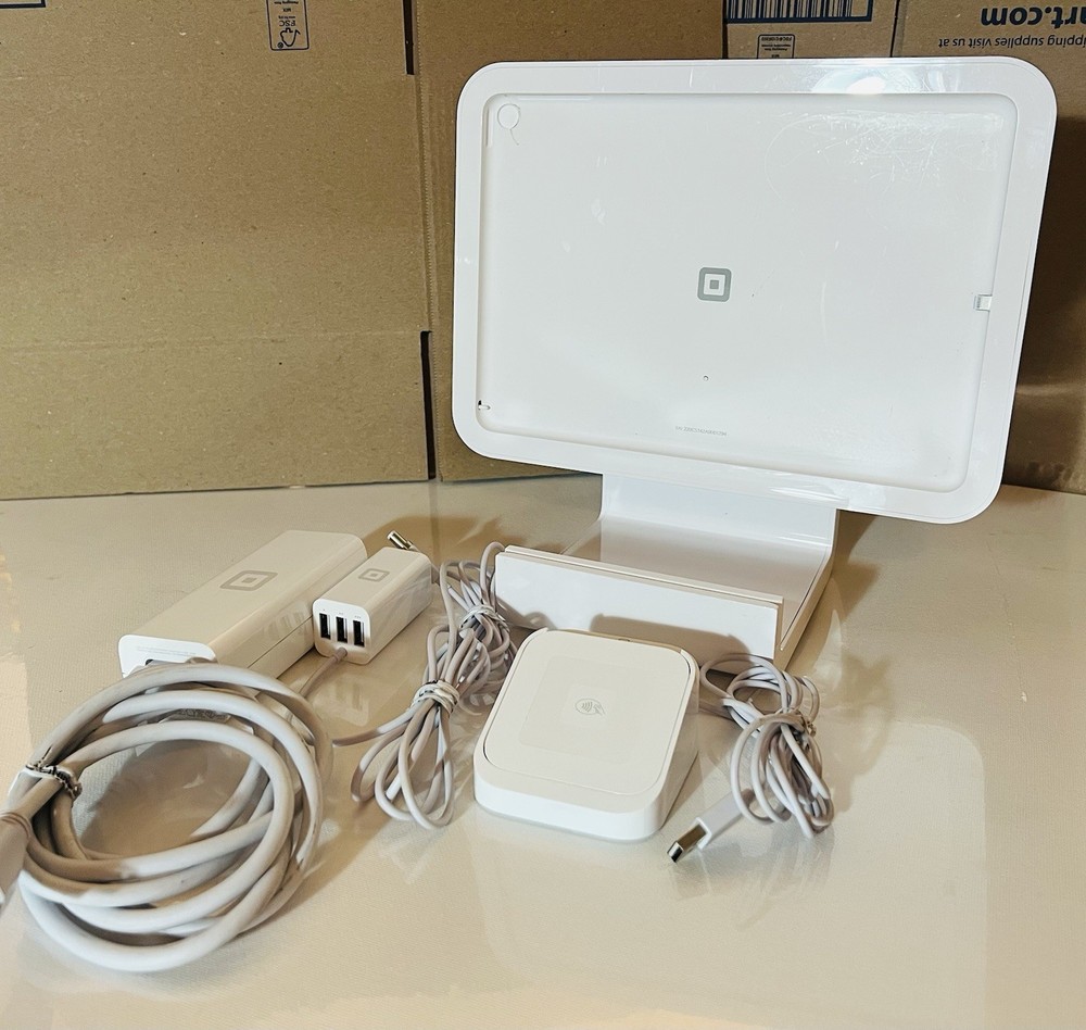 Square POS Register Terminal with Reader and Accessories