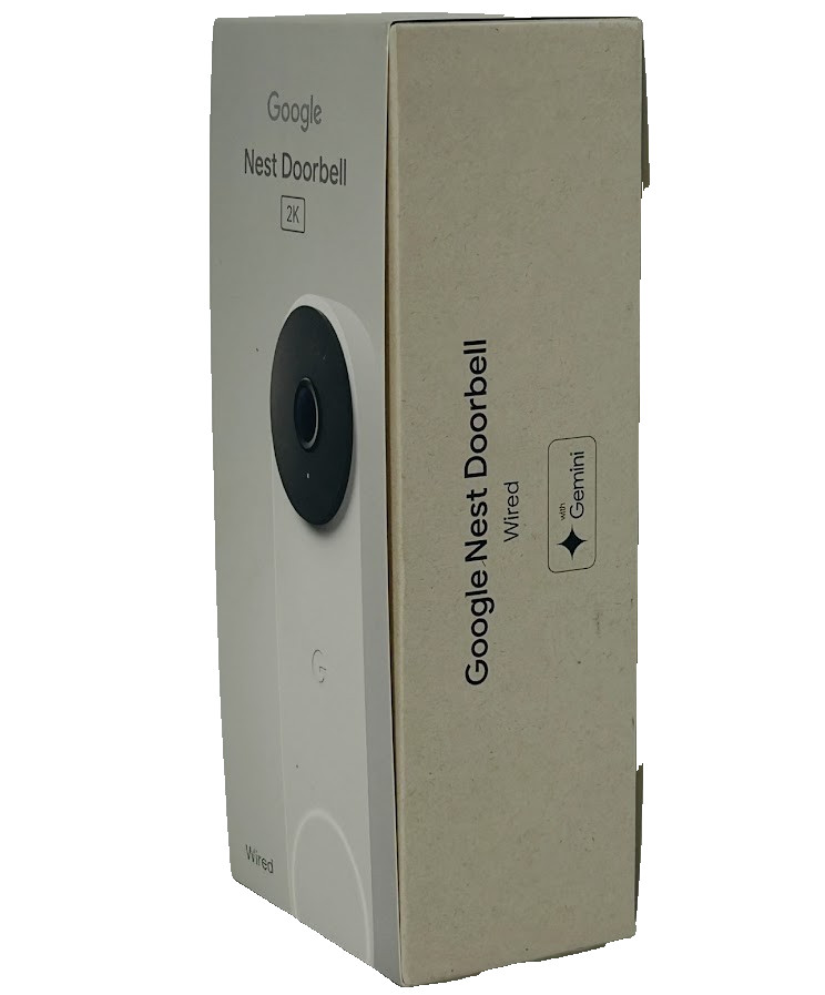 Google Nest Doorbell Wired 3rd Gen – Snow