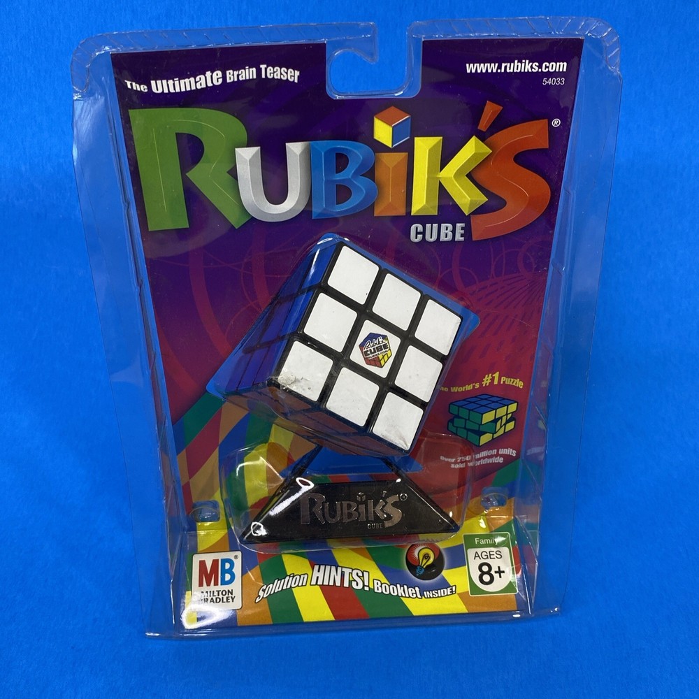 Rubik's Cube 3X3X3  Milton Bradley Hasbro 2007, Pkg Dmg
