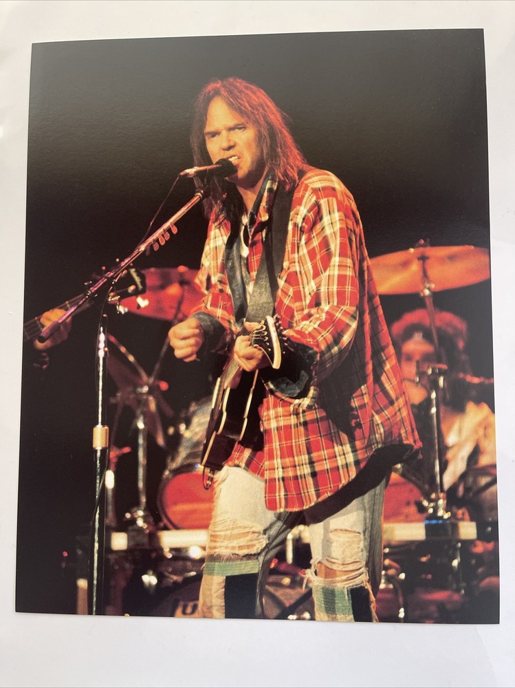 1992 Neil Young Five Collector Prints One Personally Signed The Bridge School