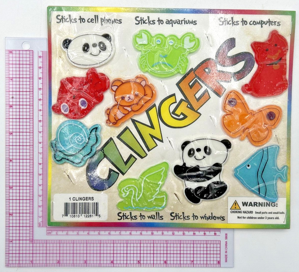 Vintage Vending Display Board Clingers 0127