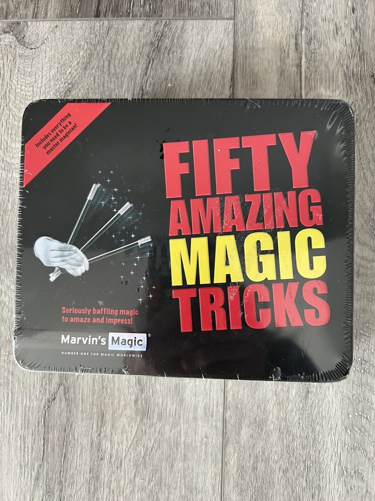 Marvin's Magic Fifty Amazing Magic Tricks Complete NEW