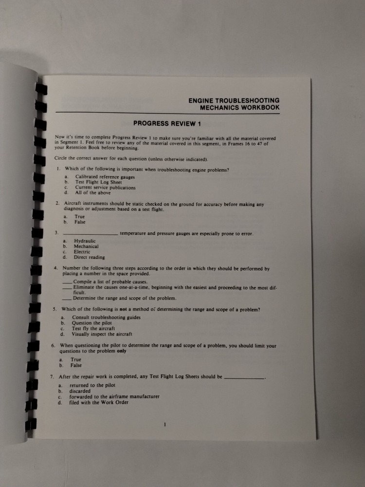 Continental The Professional Mechanics Training Program Engine Troubleshooting