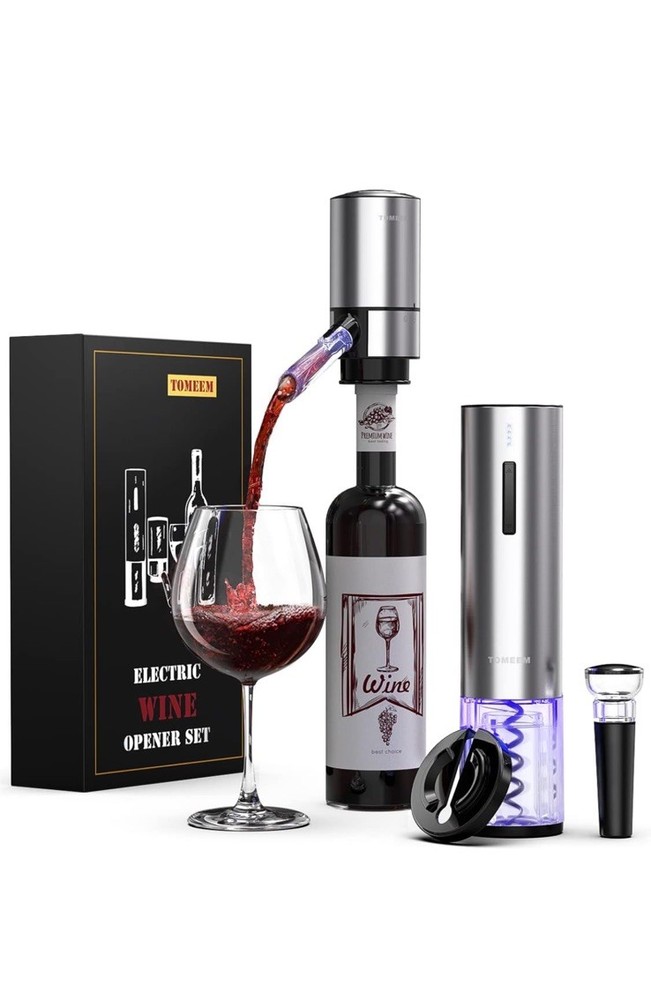 Electric Wine Opener Set
