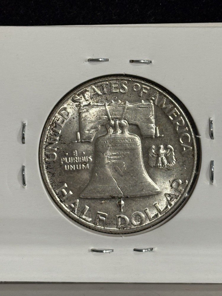 1963 D Franklin Half Dollar AU
