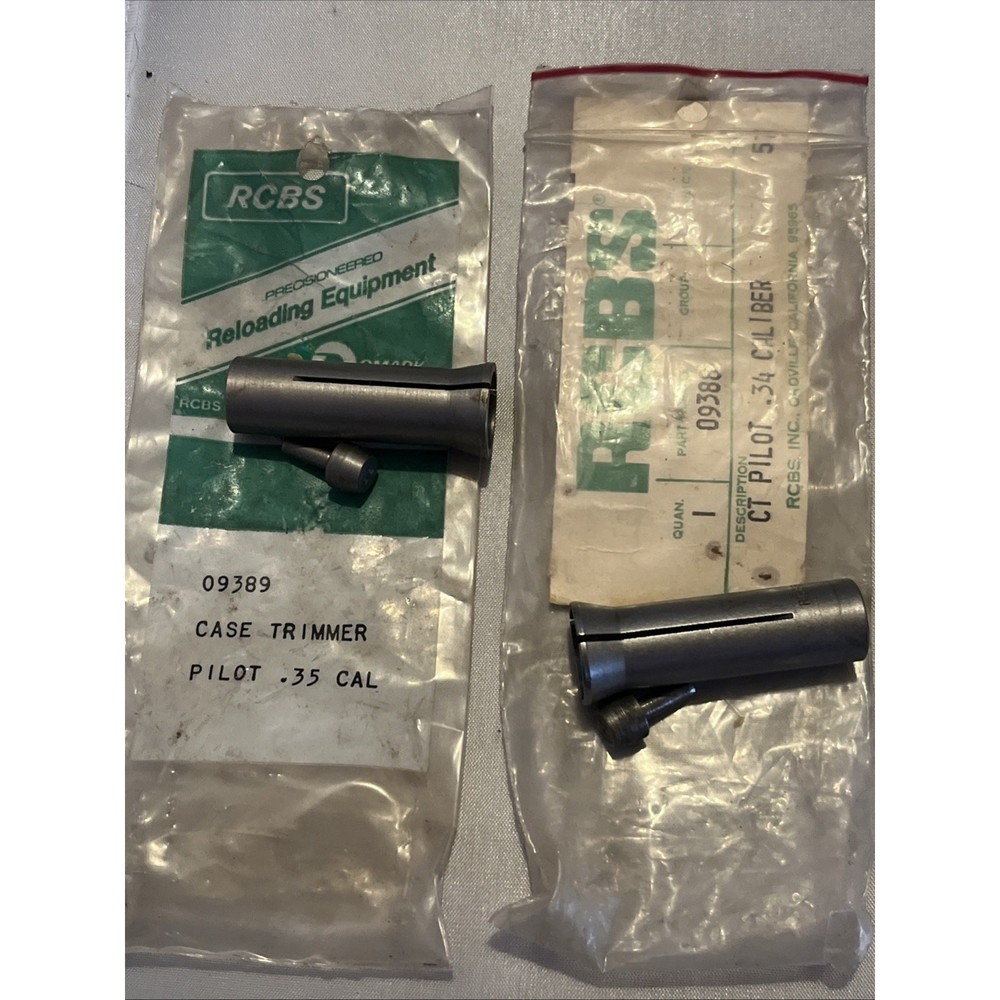 RCBS Case Trimmer Pilots, Ram Prime & Assorted Reloading Parts Reloading Gear